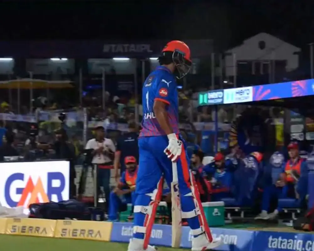 KL Rahul in DC vs CSK IPL 2026