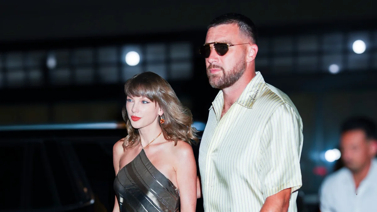 Music icon Taylor Swift and her husband Kansas City Chiefs tight end Travis Kelce spotted together in New York